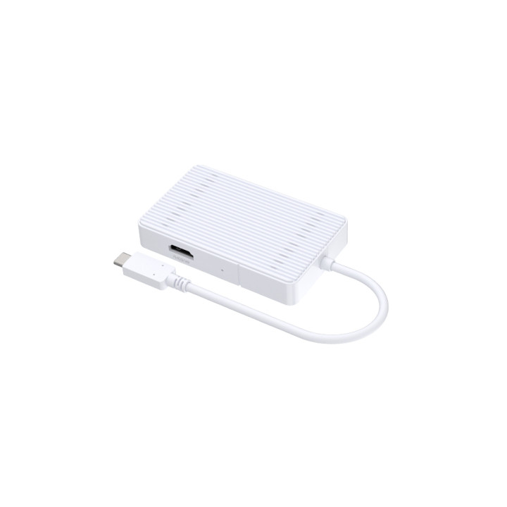 D-Link DUP-501 hub & concentrateur USB 3.2 Gen 1 (3.1 Gen 1) Type-C 5000 Mbit/s Blanc — vue 3