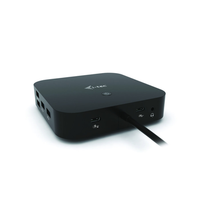 i-tec USB-C HDMI DP Docking Station with Power Delivery 100 W + Universal Charger 100 W — vue 3