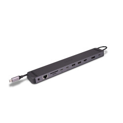 Lindy DST-Mini XT 810 — Station d'accueil USB-C, charge 100 W