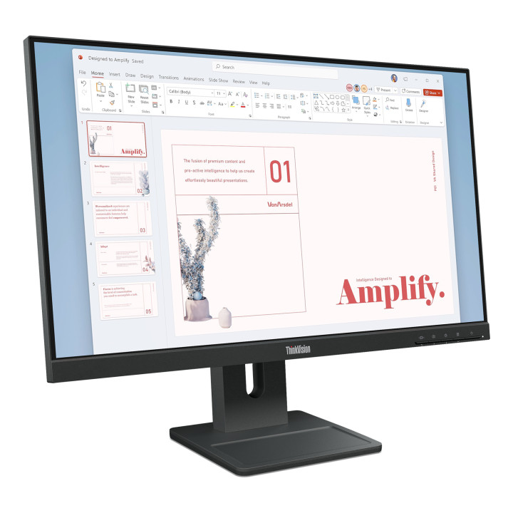 Lenovo ThinkVision E24-40 Moniteur — vue 3