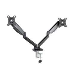 TooQ DB5132TNR-B support d'écran plat pour bureau 81,3 cm (32") Noir