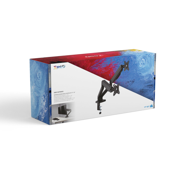 TooQ DB5132TNR-B support d'écran plat pour bureau 81,3 cm (32") Noir — vue 4