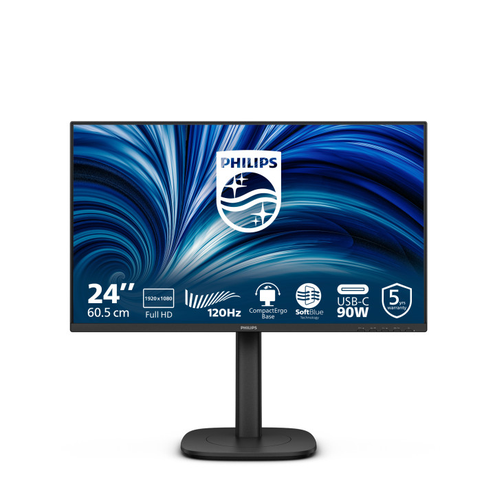 Philips 3000 series 24B2U3301/00 écran plat de PC 60,5 cm (23.8") 1920 x 1080 pixels Full HD LCD Noir — vue 1