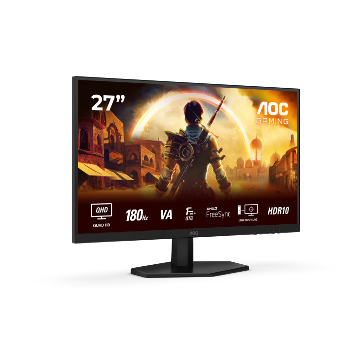 AOC G4 Q27G42XNE écran plat de PC 68,6 cm (27") 2560 x 1440 pixels Quad HD LED Noir, Rouge — vue 2