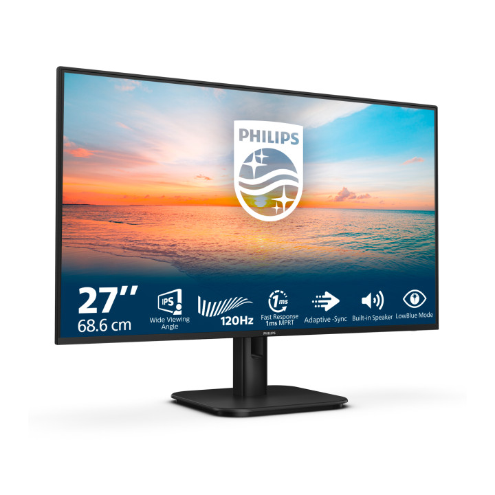 Philips 27E1N1200A/00 écran plat de PC 68,6 cm (27") 1920 x 1080 pixels Full HD LCD Noir — vue 2