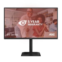 AOC 27E4CV écran plat de PC 68,6 cm (27") 1920 x 1080 pixels Full HD LED Noir — vue 1