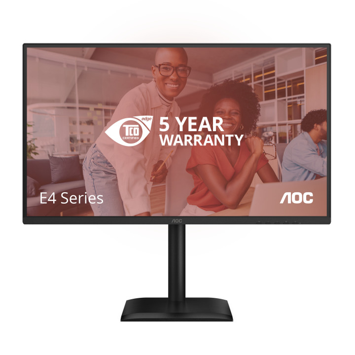 AOC 27E4CV écran plat de PC 68,6 cm (27") 1920 x 1080 pixels Full HD LED Noir — vue 1