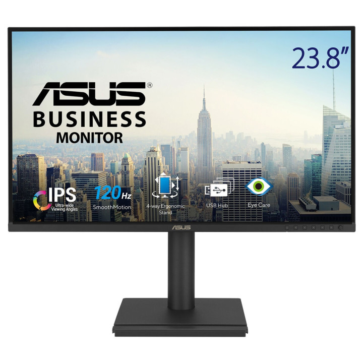 ASUS BE249QG écran plat de PC 60,5 cm (23.8") 1920 x 1080 pixels Full HD LCD Noir — vue 1