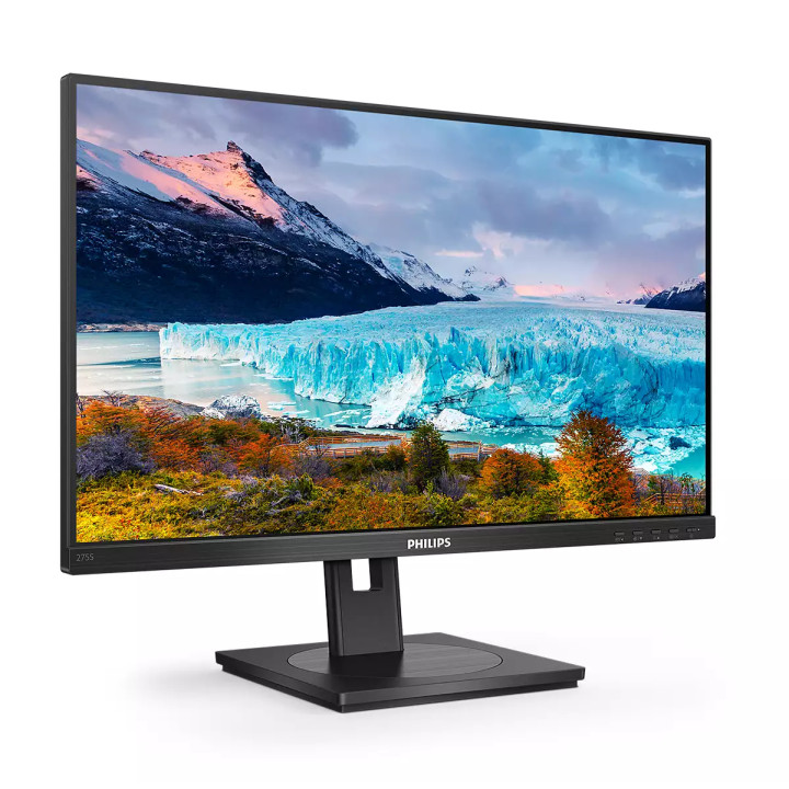Philips S Line 275S1AE/00 écran plat de PC 68,6 cm (27") 2560 x 1440 pixels 2K Ultra HD LCD Noir — vue 3
