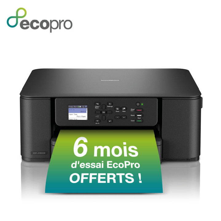 Brother DCP-J1310DW Imprimante à jet d'encre compacte sans fil 3-en-1 — vue 2