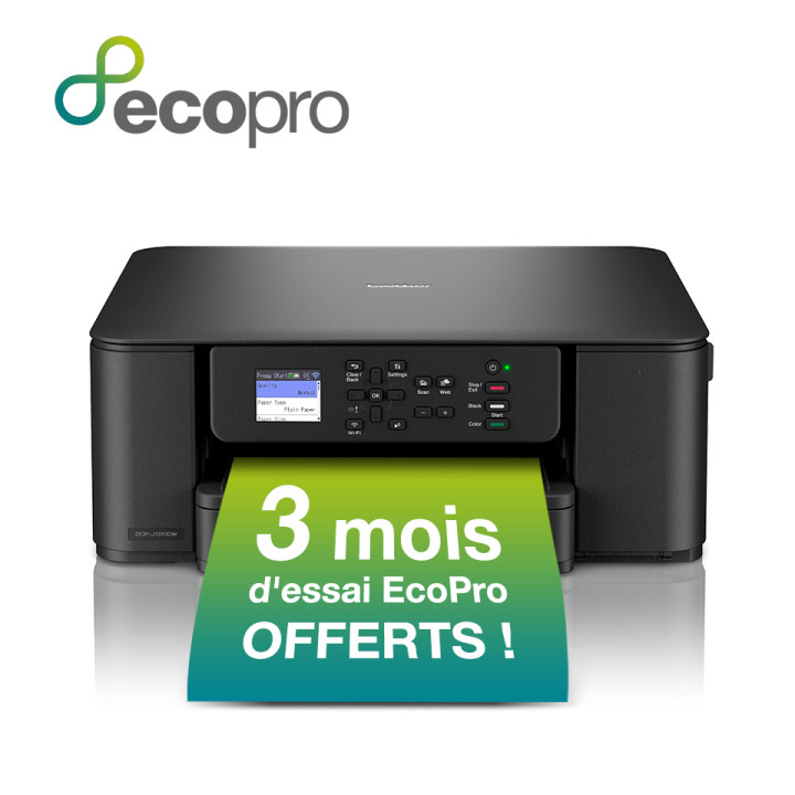 Brother DCP-J1310DW Imprimante à jet d'encre compacte sans fil 3-en-1 — vue 3