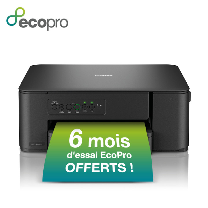 Brother DCP-J1260W Imprimante à jet d'encre compacte sans fil 3-en-1 — vue 2