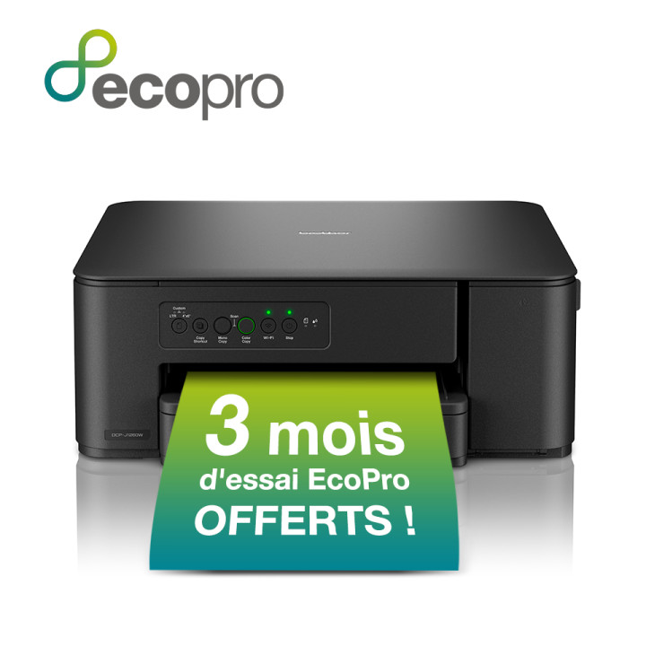 Brother DCP-J1260W Imprimante à jet d'encre compacte sans fil 3-en-1 — vue 3