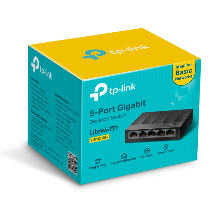 TP-Link LS1005G — vue constructeur 4