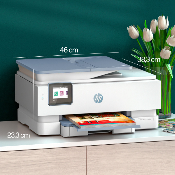 HP ENVY Inspire 7921e Sans fil All-in-One Couleur Imprimante, Instant Ink Impression photo — vue 5