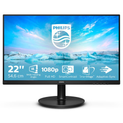 Philips 221V8A — Écran compact 21.5" Full HD avec haut-parleurs