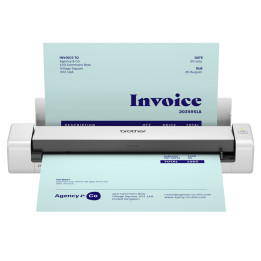Brother DS-740DE Alimentation feuille à feuille de scanner 600 x 600 DPI A4 Noir, Blanc — vue 1