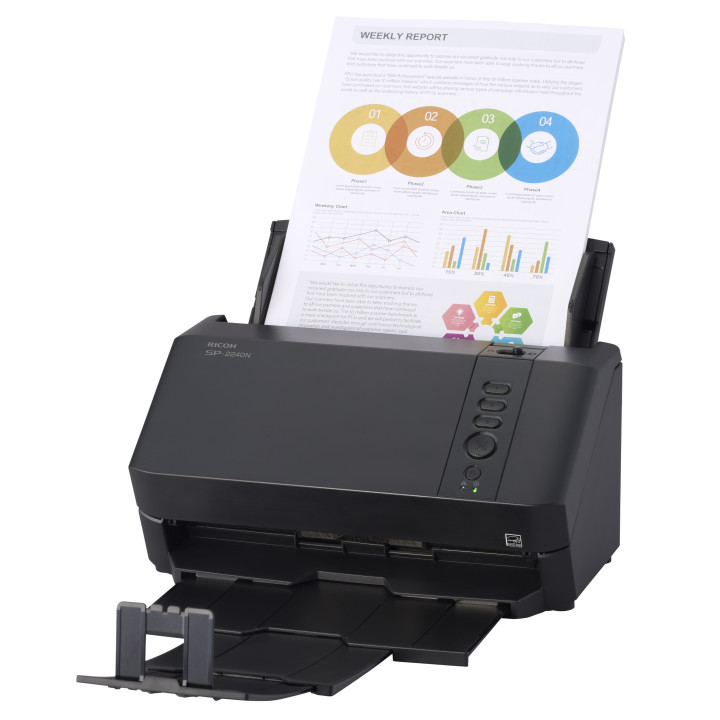 Ricoh SP-2240N Scanner ADF 600 x 600 DPI A4 Noir — vue 4