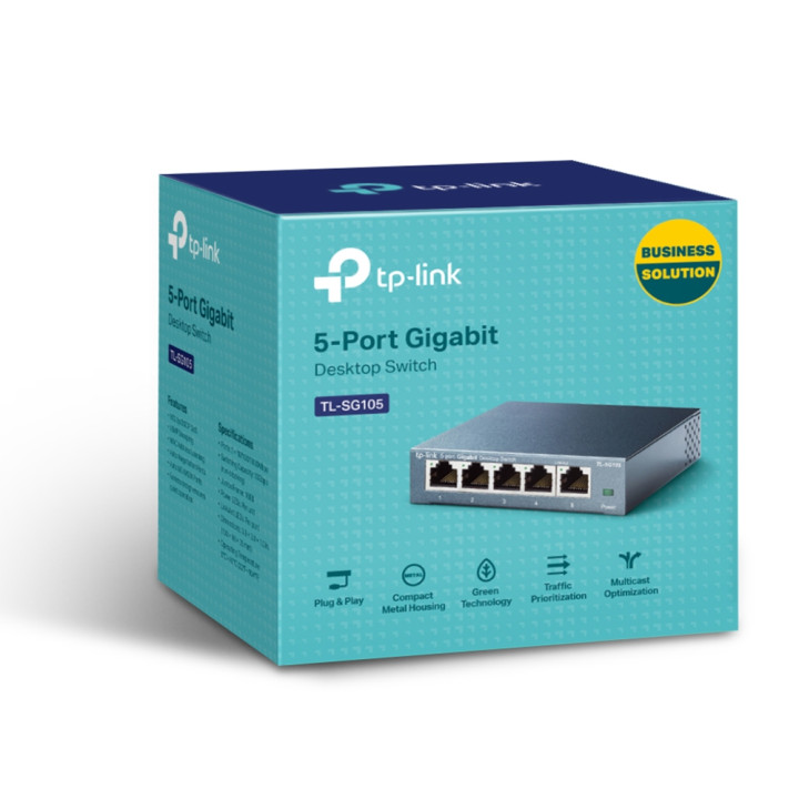 TP-Link TL-SG105 — vue constructeur 3
