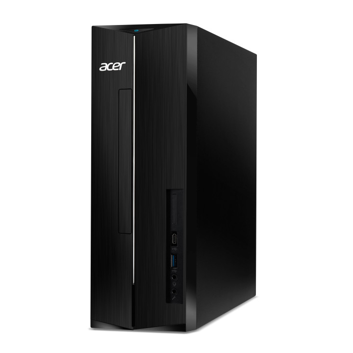 Acer Aspire XC-1725 AMD Ryzen™ 7 7430U 8 Go DDR4-SDRAM 512 Go SSD Windows 11 Home Bureau PC Noir — vue 3