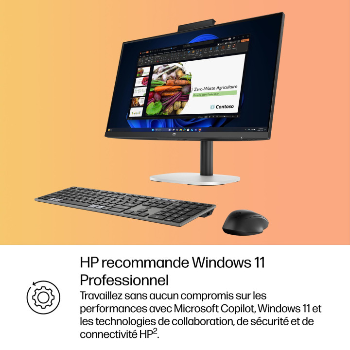 HP ProStudio 4 G1i AI PC Intel Core Ultra 5 225T 60,5 cm (23.8") 1920 x 1080 pixels PC All-in-One 16 Go DDR5-S — vue 5