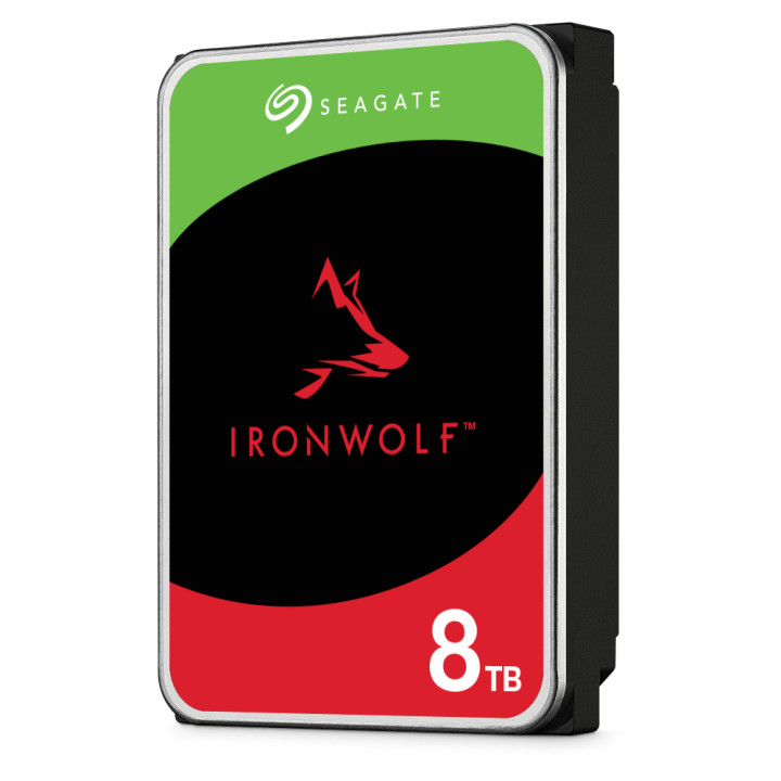 Seagate IronWolf ST8000VN004 disque dur 8 To 7200 tr/min 256 Mo 3.5" Série ATA III — vue 2