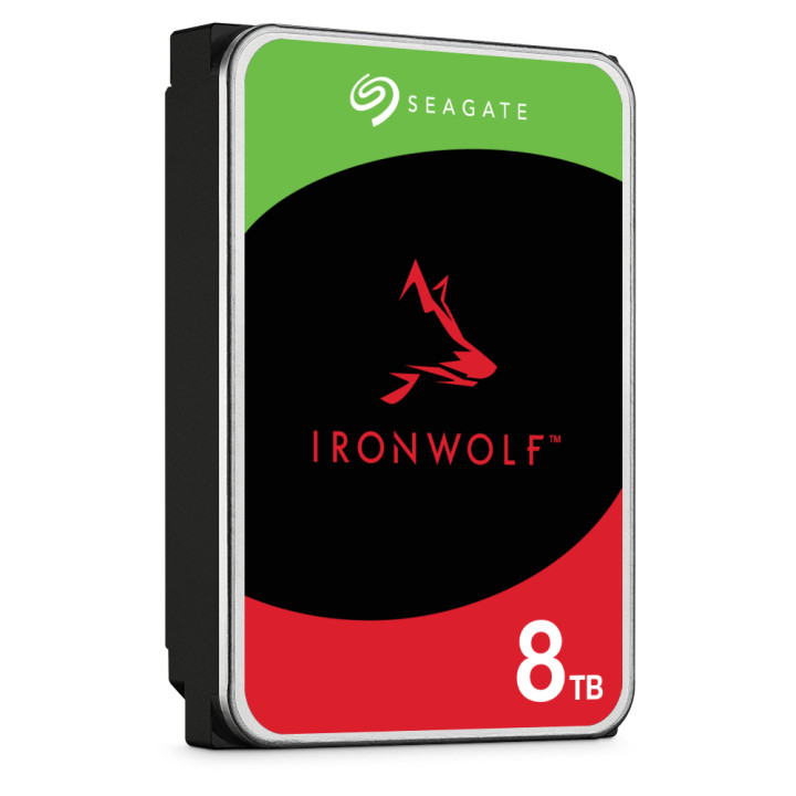 Seagate IronWolf ST8000VN004 disque dur 8 To 7200 tr/min 256 Mo 3.5" Série ATA III — vue 3