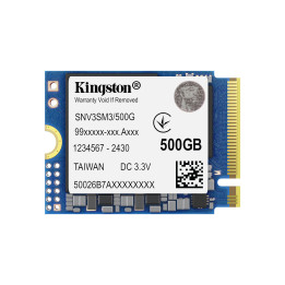 Kingston Technology 500G NV3 M.2 2230 NVMe SSD — vue 1