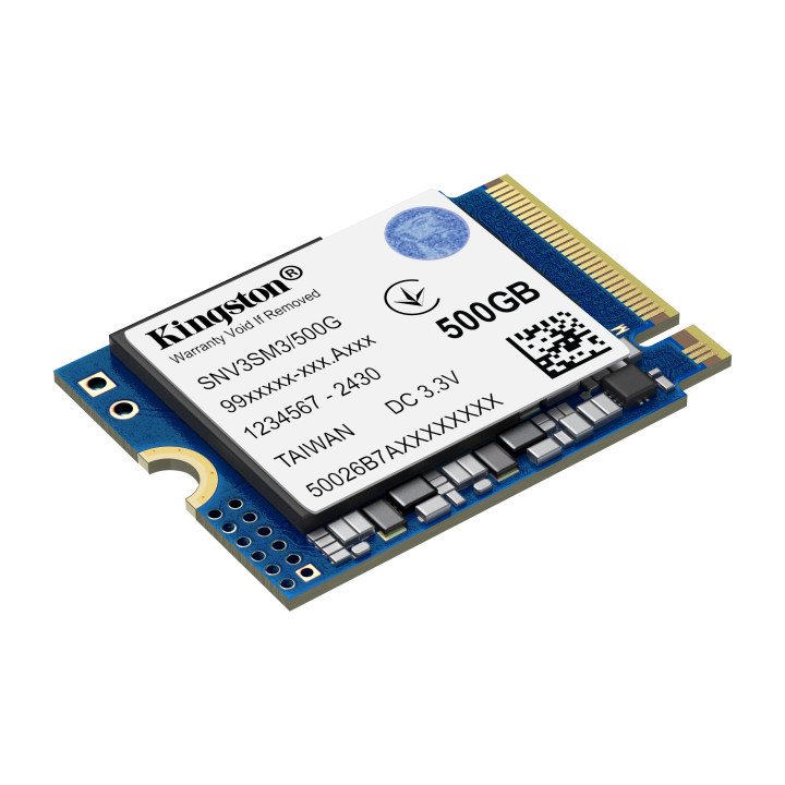 Kingston Technology 500G NV3 M.2 2230 NVMe SSD — vue 2