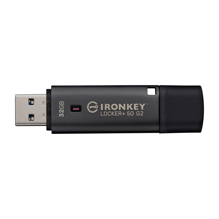 Kingston Technology IronKey 32 Go Locker Plus 50 G2, FIPS 197, AES-256 — vue 2