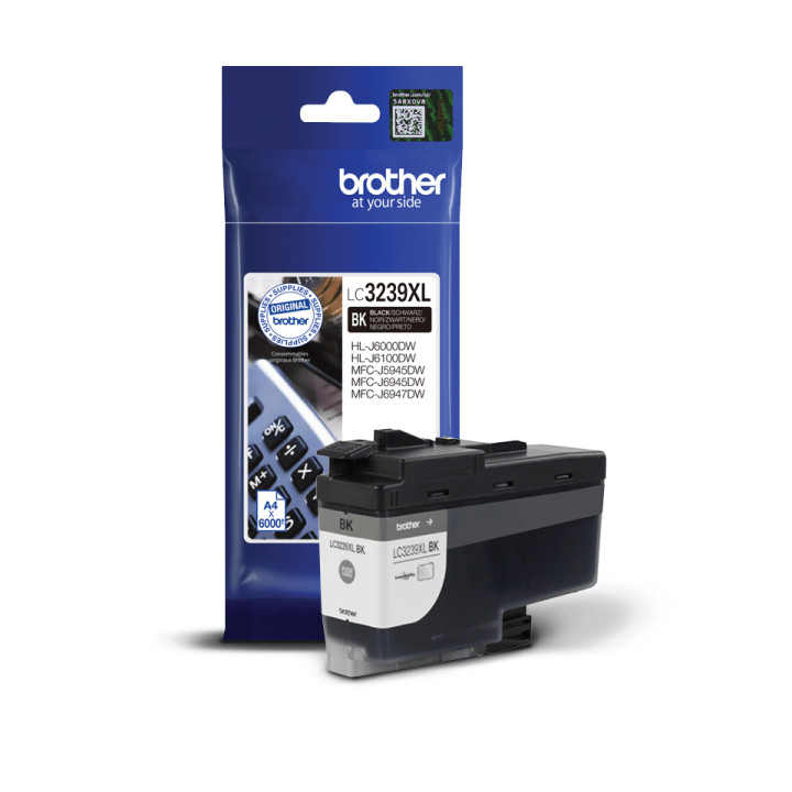 Brother LC-3239XLBK cartouche d'encre 1 pièce(s) Original Rendement élevé (XL) Noir — vue 3