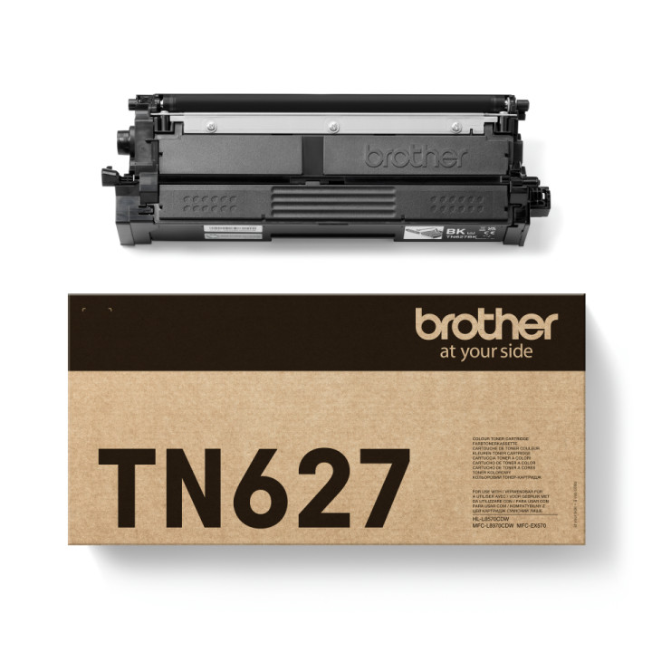 Brother TN-627BK Cartouche de toner 1 pièce(s) Original Noir — vue 1