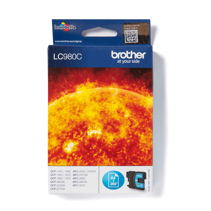Brother LC980C - Cartouche d'encre originale – Cyan — vue 1