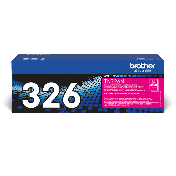 Brother TN-326M - Cartouche de toner originale – Magenta — vue 1