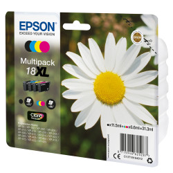 Epson Daisy Encre Claria Home multipack 4 couleurs Pâquerette 18XL