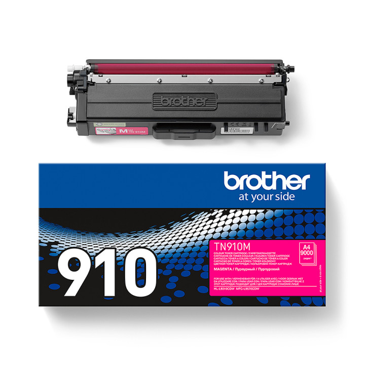 Brother Cartouche de toner TN-910M originale – Magenta — vue 4