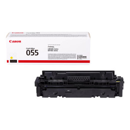 Canon 055 Cartouche de toner 1 pièce(s) Original Jaune — vue 1