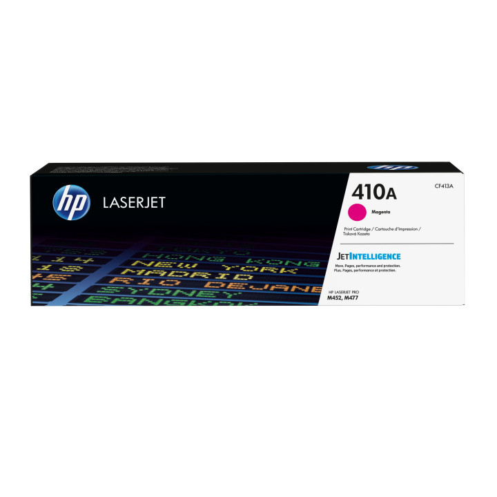HP 410A toner LaserJet magenta authentique — vue 1