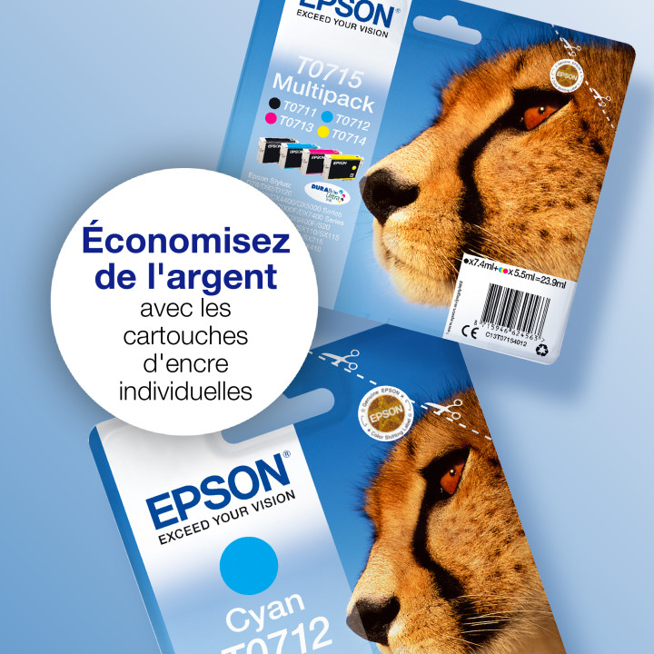 Epson Singlepack Magenta T0713 DURABrite Ultra Ink — vue 3