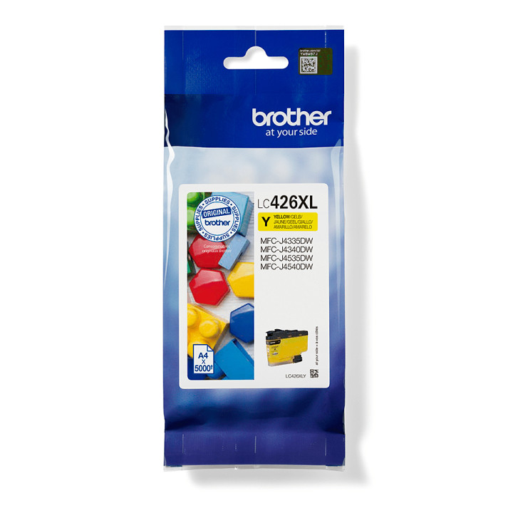 Brother LC426XLY - Cartouche d'encre XL transparente et durable - jaune — vue 1