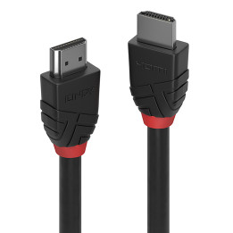 Lindy Câble HDMI High Speed, Black Line, 5m — vue 1