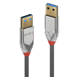 Lindy Câble USB 3.2 Type A, 5Gbit/s, Cromo Line, 3m — vue 1