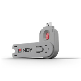 Lindy Clé pour bloqueur de port USB A, Rose — vue 1