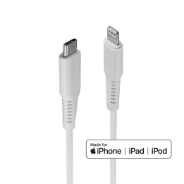 Lindy Câble USB Type C vers Lightning, Blanc, 3m — vue 1