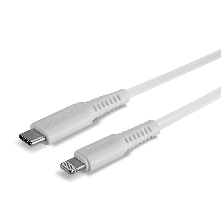 Lindy Câble USB Type C vers Lightning, Blanc, 3m — vue 5