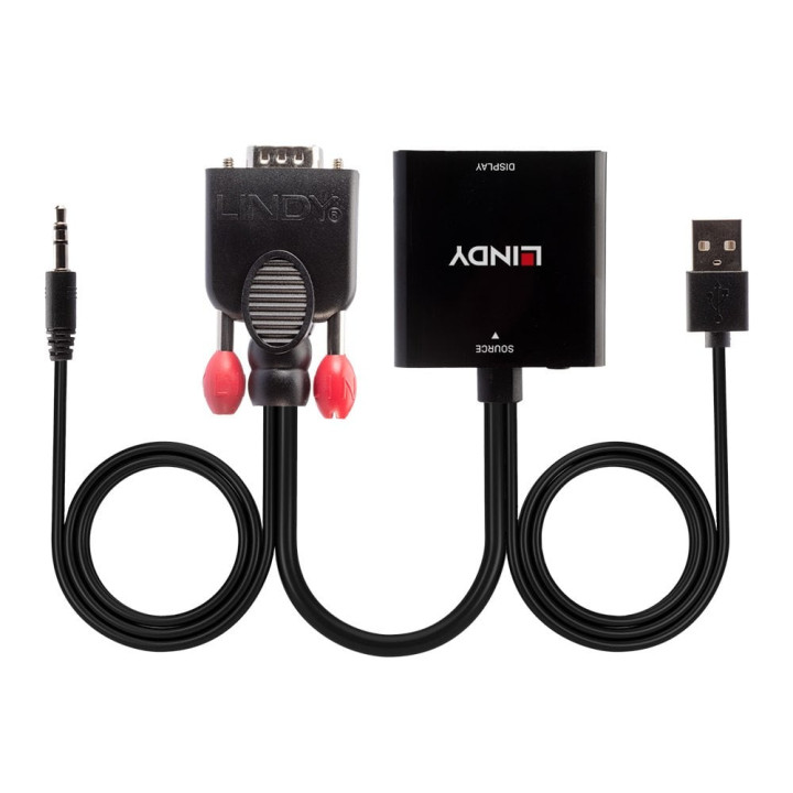 Lindy Convertisseur VGA & Audio vers HDMI — vue 2