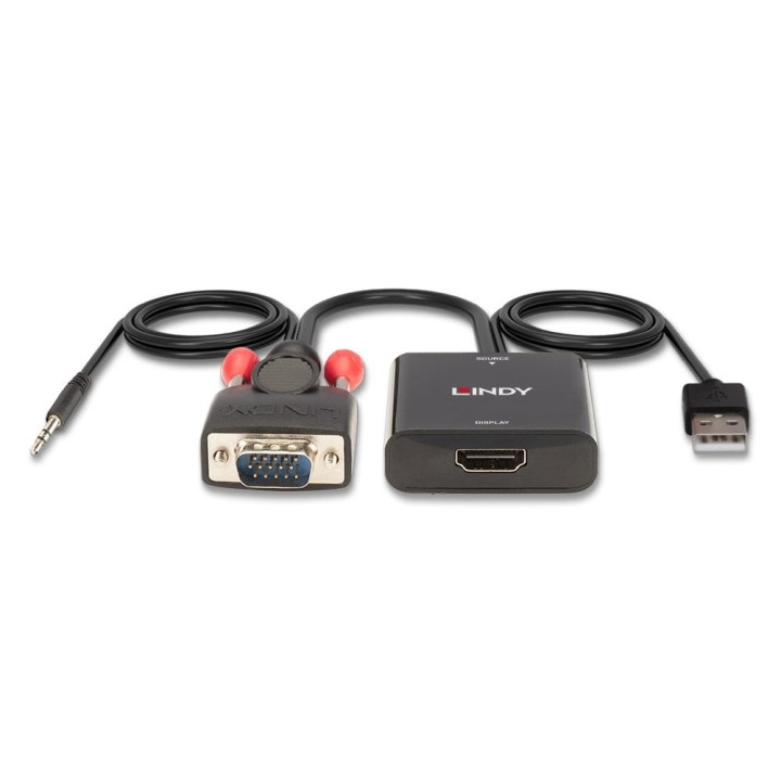 Lindy Convertisseur VGA & Audio vers HDMI — vue 4