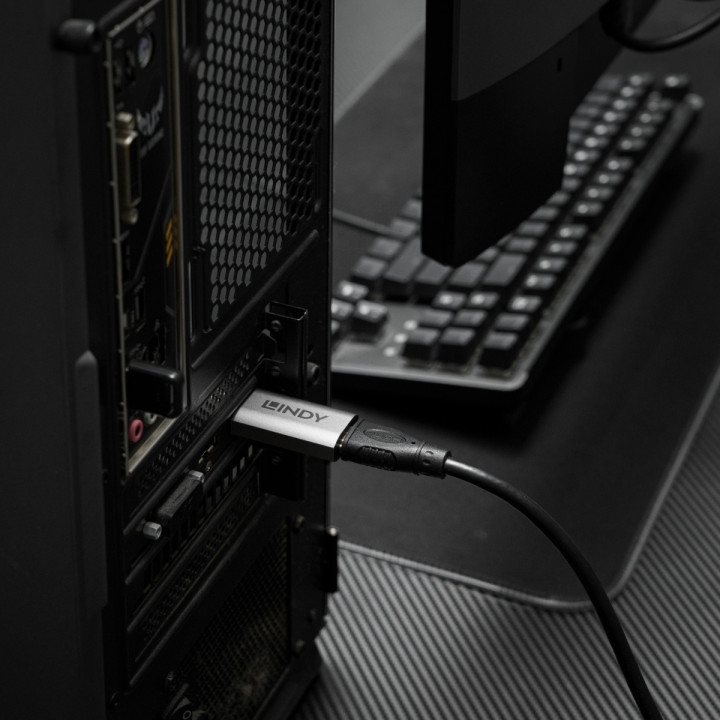 Lindy Convertisseur actif DisplayPort vers HDMI 8K60Hz — vue 3