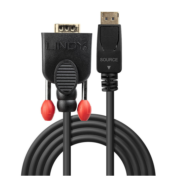 Lindy Câble adaptateur Display Port vers VGA 2m — vue 2