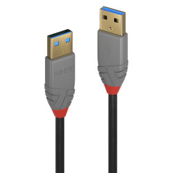 Lindy Câble USB 3.2 type A vers A, 5Gbit/s, Anthra Line, 3m